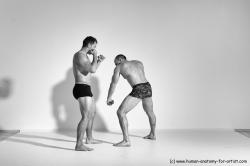 Fighting reference poses of Norbert & Radan